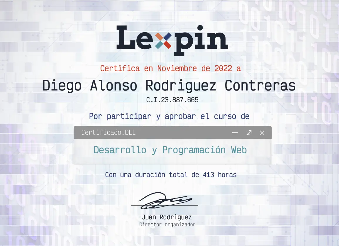 Certificación 3